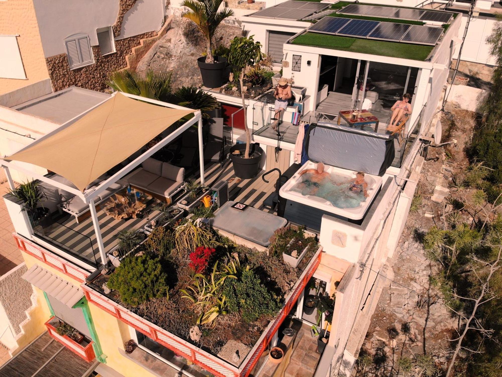 El Atico Bonito Apartment Las Playas Luaran gambar